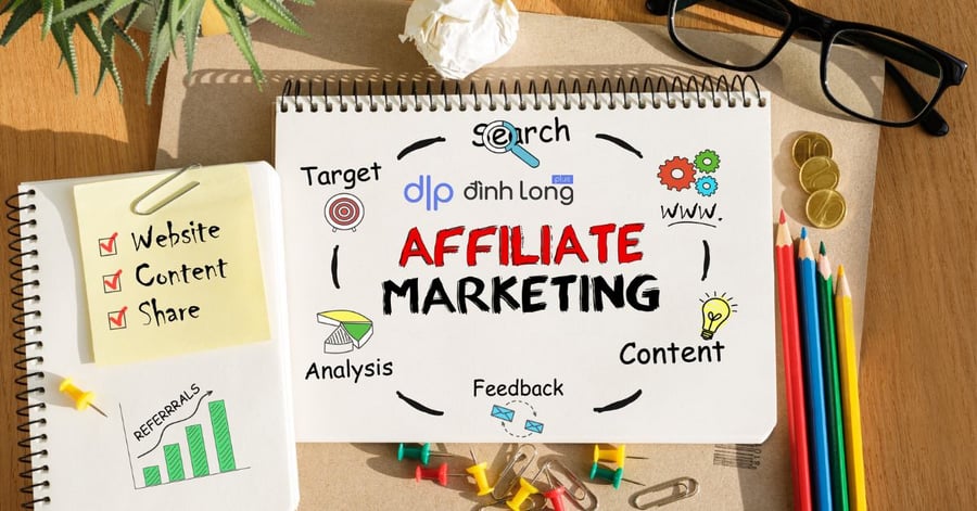 Tiếp thị liên kết: 4 bước để kiếm tiền với Affiliate Marketing
